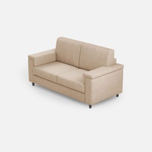 Divano Marrak 2 posti (due sedute da 60cm) misure esterne L.148cm colore beige