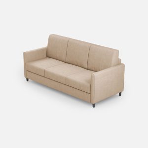 Divano Karay 3 posti (tre sedute da 60cm) misure esterne L.198cm colore beige