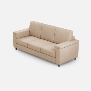 Divano Marrak 3 posti (tre sedute da 60cm) misure esterne L.208cm colore beige