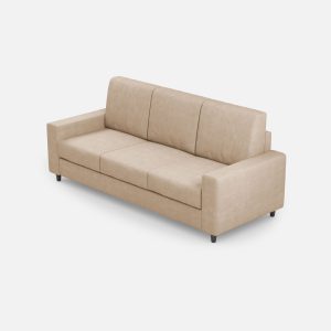 Divano Sakar 3 posti (tre sedute da 60cm) misure esterne L.208cm colore beige
