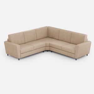 Divano Yasel 2 posti medio (due sedute da 70cm) + angolo + divano 2 posti medio (due sedute da 70cm) misure esterne L.248x248