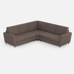 Divano Yasel 2 posti medio (due sedute da 70cm) + angolo + divano 2 posti medio (due sedute da 70cm) misure esterne L.248x248