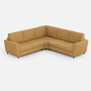 Divano Yasel 2 posti medio (due sedute da 70cm) + angolo + divano 2 posti medio (due sedute da 70cm) misure esterne L.248x248