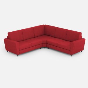 Divano Yasel 2 posti medio (due sedute da 70cm) + angolo + divano 2 posti medio (due sedute da 70cm) misure esterne L.248x248