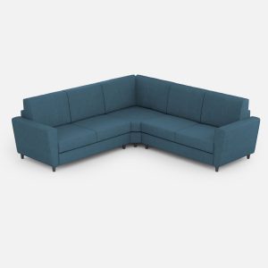 Divano Yasel 2 posti medio (due sedute da 70cm) + angolo + divano 2 posti medio (due sedute da 70cm) misure esterne L.248x248