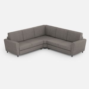 Divano Yasel 2 posti medio (due sedute da 70cm) + angolo + divano 2 posti medio (due sedute da 70cm) misure esterne L.248x248