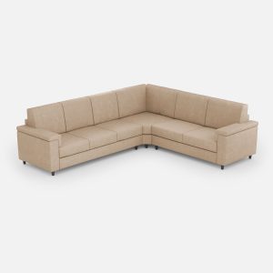 Divano Marrak 3 posti  (tre sedute da 60cm) + angolo + divano 2 posti( due sedute da 60cm) misure esterne L.286x226 colore beige