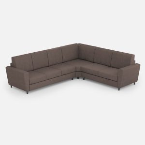 Divano Yasel 3 posti (tre sedute da 60cm)+ angolo + divano 2 posti medio (due sedute da 70cm) misure esterne L.288x248