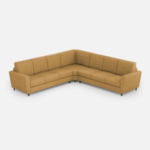 Divano Yasel 3 posti  (tre sedute da 60cm) + angolo + divano 3 posti (tre sedute da 60cm) misure esterne L.288x288