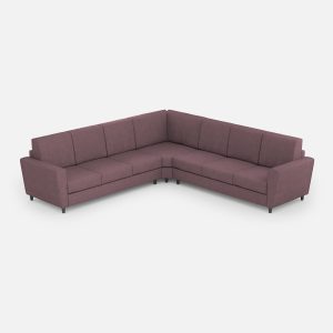 Divano Yasel 3 posti  (tre sedute da 60cm) + angolo + divano 3 posti (tre sedute da 60cm) misure esterne L.288x288