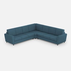 Divano Yasel 3 posti  (tre sedute da 60cm) + angolo + divano 3 posti (tre sedute da 60cm) misure esterne L.288x288