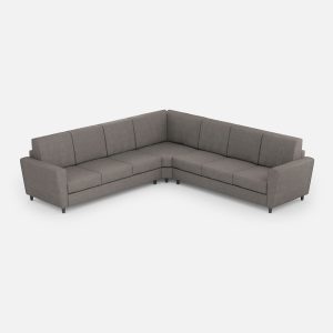 Divano Yasel 3 posti  (tre sedute da 60cm) + angolo + divano 3 posti (tre sedute da 60cm) misure esterne L.288x288
